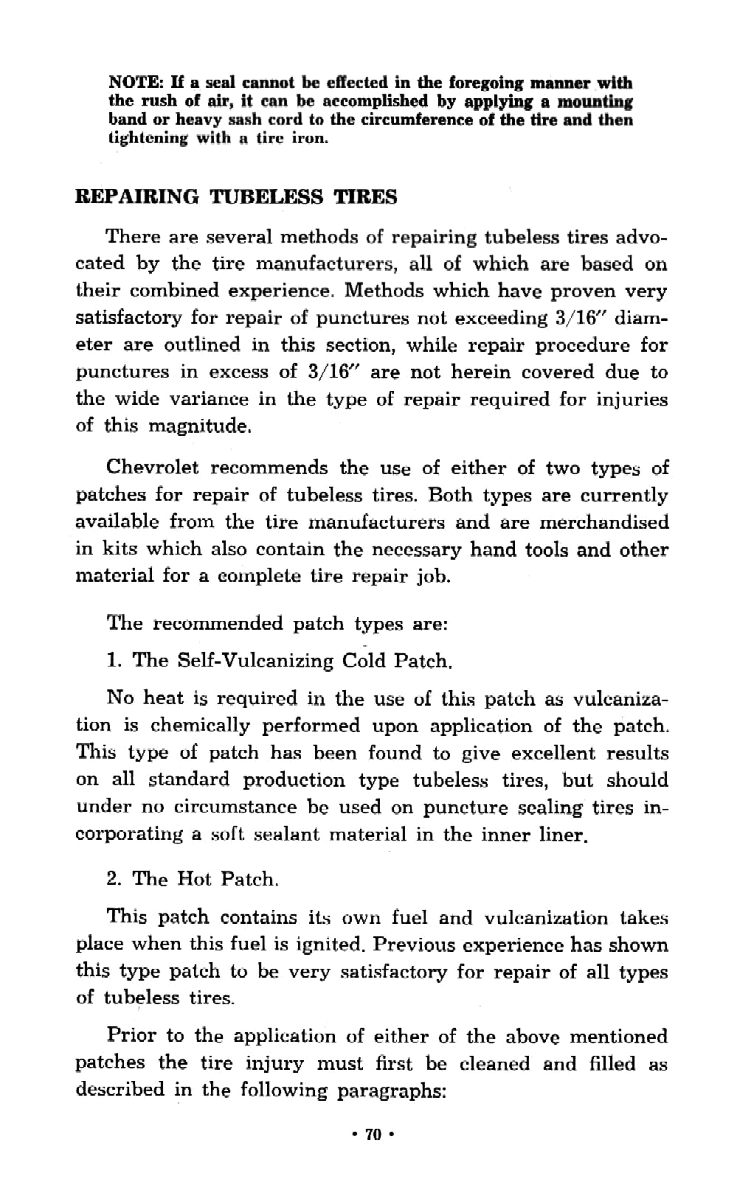 1959 Chevrolet Truck Operators Manual Page 13